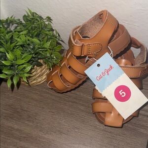 Cat & Jack Tan Kids Sandals